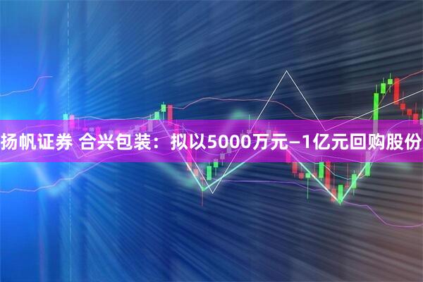 扬帆证券 合兴包装：拟以5000万元—1亿元回购股份